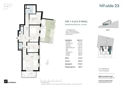 3-Zimmer-Wohnung kaufen in Wien – 100,77 m², € 649.500