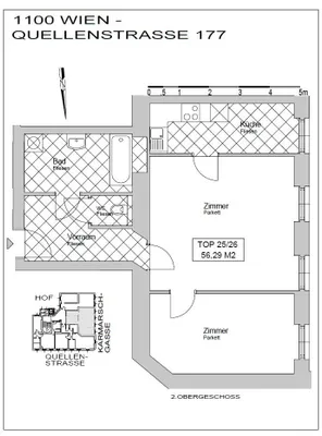 2-Zimmer-Wohnung kaufen in Wien – 56,29 m², € 165.000 – Bild 15 von 16