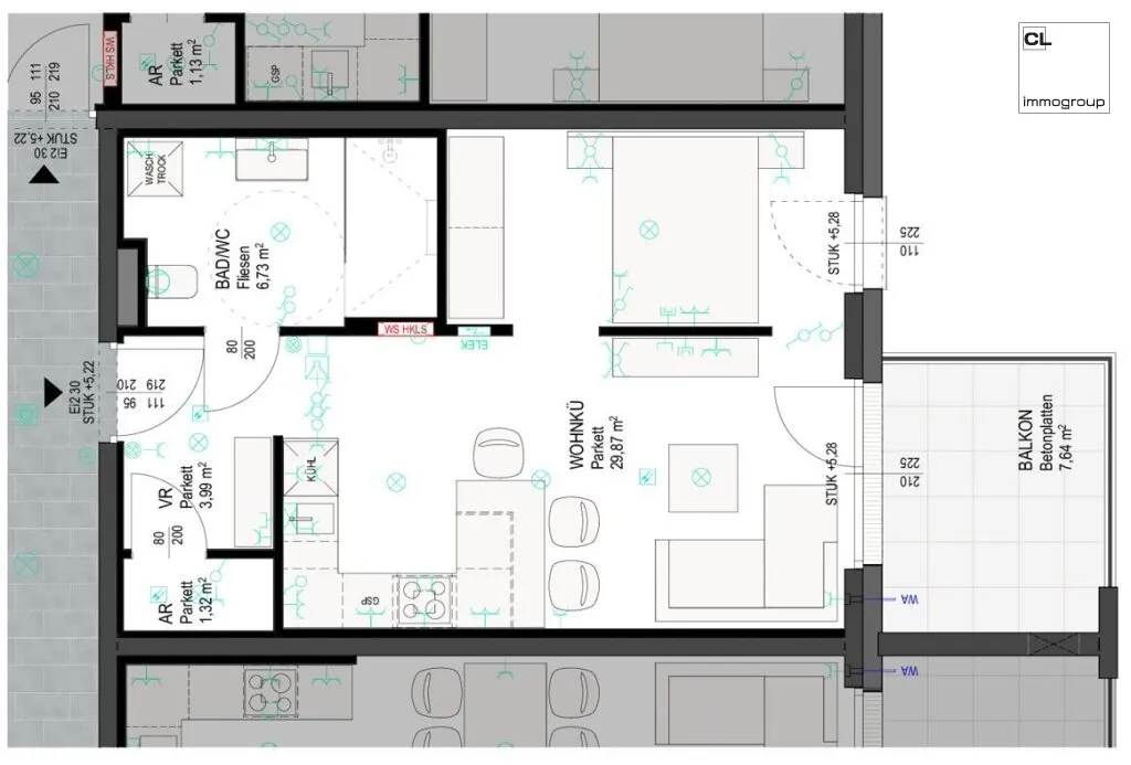 Wohnung – Ibm - Ansicht 2