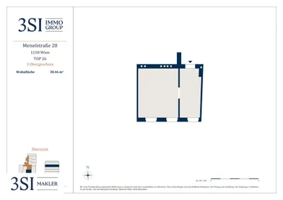 1-Zimmer-Wohnung kaufen in Wien – 38,46 m², € 155.000 – Bild 11 von 11