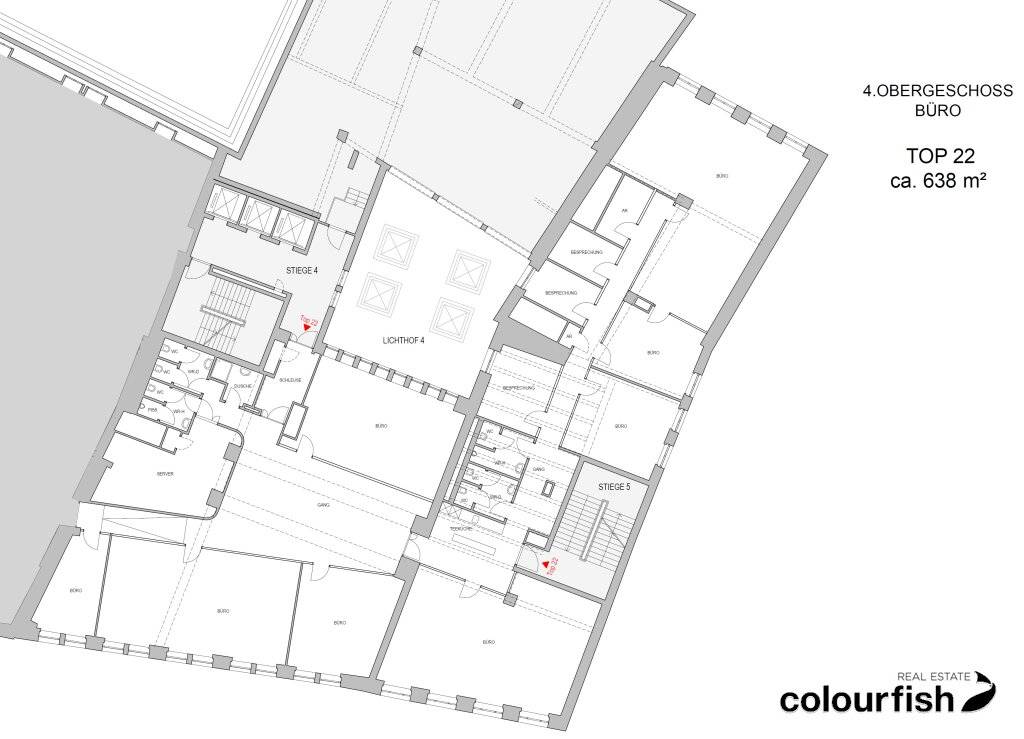 Großzügige moderne Bürofläche bei der Rotenturmstraße – pohled 3