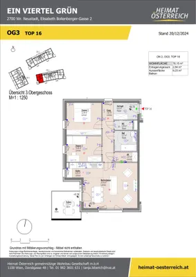 3-Zimmer-Wohnung kaufen in Wiener Neustadt – 76,15 m², € 272.279 – Bild 22 von 33