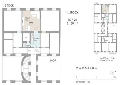 1-Zimmer-Wohnung kaufen in Wien – 31,38 m², € 195.000 – Bild 19 von 19