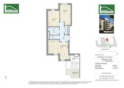 Immobilie kaufen in Wien – 65,2 m², € 454.000 – Bild 19 von 19