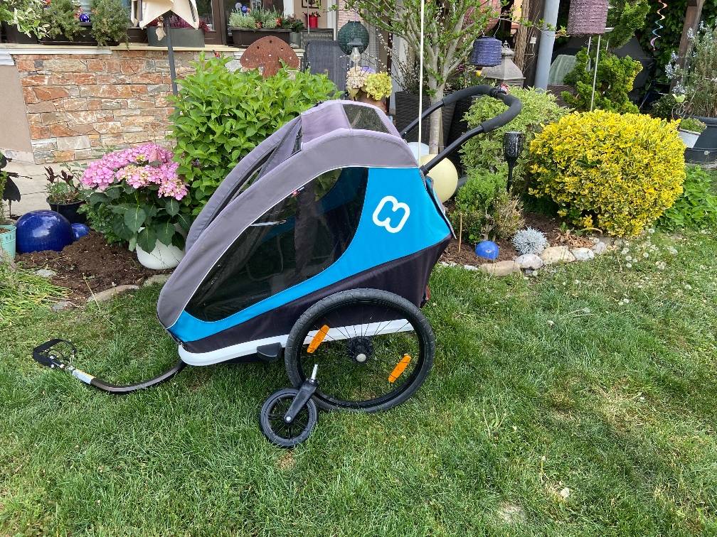 fahrradanhänger 2 kinder groß thule Fahrradanhänger Sport 2 double natural gold – STEYBE FÜR KINDER