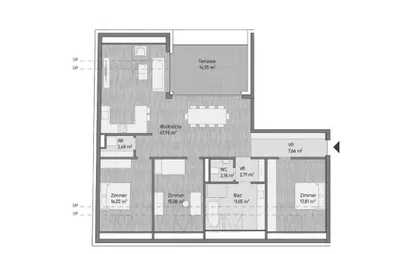 4-Zimmer-Wohnung kaufen in Graz – 123,77 m², € 904.849