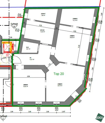 4-Zimmer-Gewerbeimmobilie mieten in Wien – 124 m², € 2.403 – Bild 16 von 16