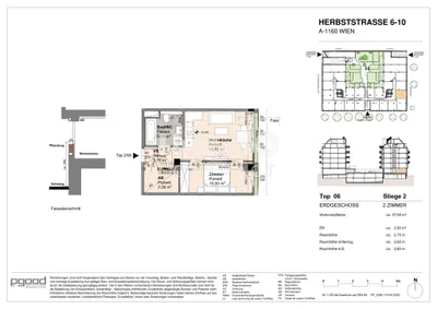 2-Zimmer-Wohnung kaufen in Wien – 37,55 m², € 213.700 – Bild 11 von 11