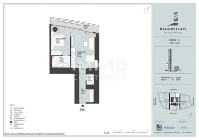 2-Zimmer-Wohnung mieten in Wien – 46,08 m², € 1.950 – Bild 22 von 22