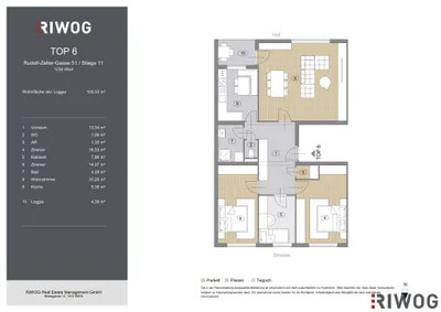 4-Zimmer-Wohnung kaufen in Wien – 98,95 m², € 345.000 – Bild 14 von 14