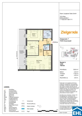 3-Zimmer-Wohnung kaufen in Eisenstadt – 60,07 m², € 297.000 – Bild 13 von 13