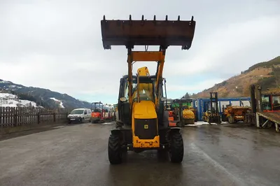 JCB 3CX Klima Baumaschine