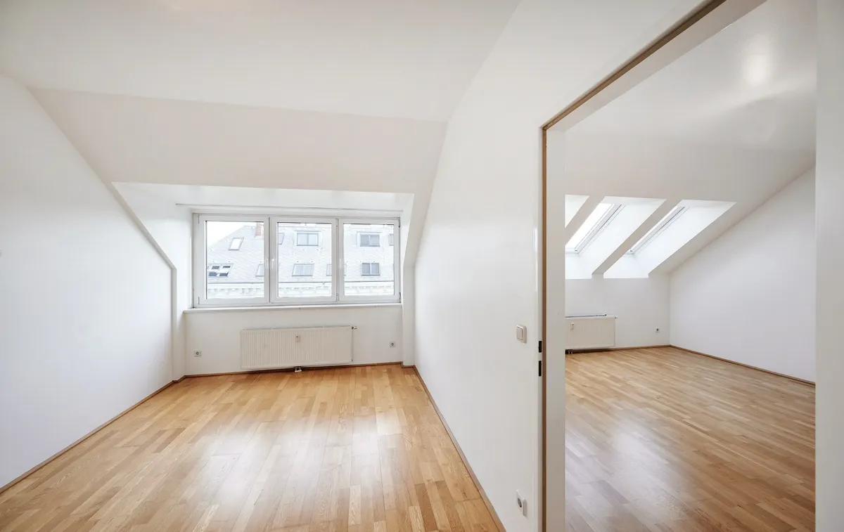 Zuhause über den Dächern - Traumhafte 2-Zimmer-Wohnung mit perfektem Schnitt! - Ansicht 3