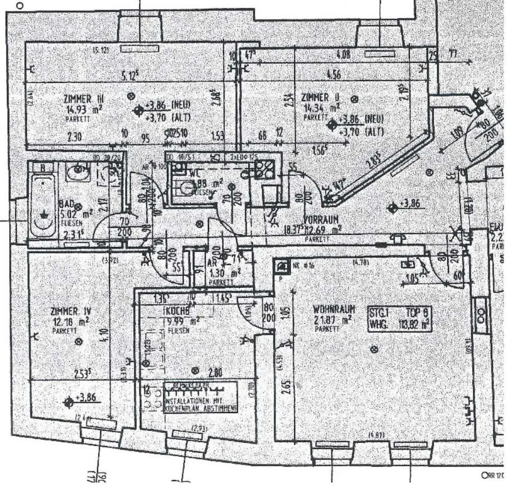 SCHEIBBS XV/1, geförderte Mietwohnung, TOP 6, 1000/00009340/00001006 - Widok 2