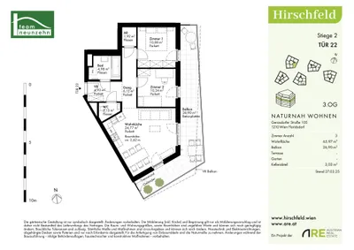 Immobilie kaufen in Wien – 65,97 m², € 360.000 – Bild 29 von 29