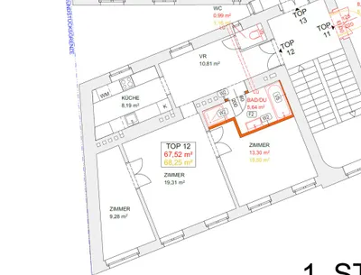 3-Zimmer-Wohnung kaufen in Wien – 67,52 m², € 599.000 – Bild 29 von 29