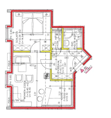 2-Zimmer-Wohnung mieten in Hartberg-Fürstenfeld – 43,58 m², € 471 – Bild 10 von 10