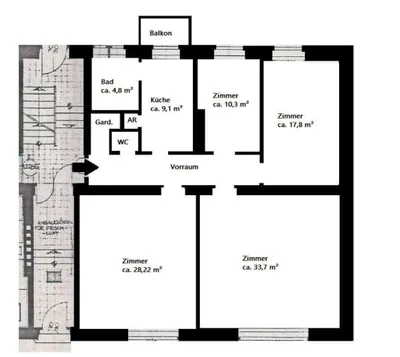 4-Zimmer-Wohnung kaufen in Graz – 116,33 m², € 319.000 – Bild 12 von 12