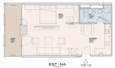 2-Zimmer-Wohnung mieten in Wien – 49,13 m², € 1.550 – Bild 18 von 18