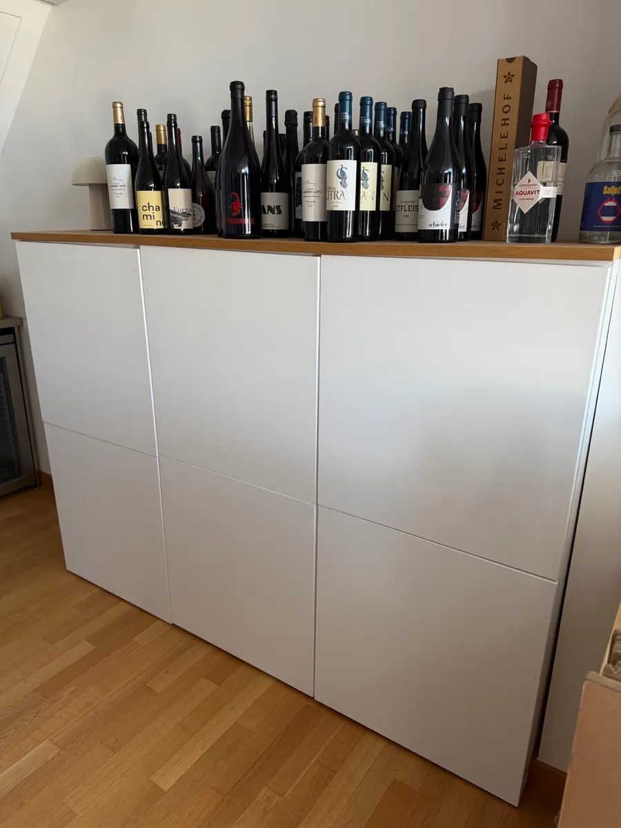 IKEA BESTÅ Sideboard / Highboard, weiß, € 150,- (1200 Wien)