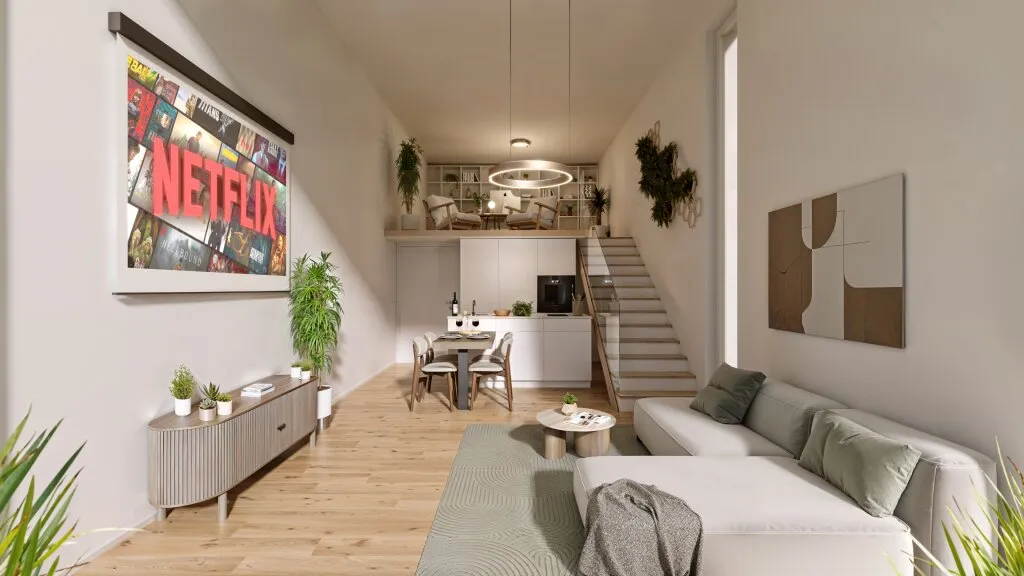 Exklusive Premium-Lofts mit 20m² Glaspanorama in Lutzmannsburg - Traumhafte, schlüsselfertige, exklusive & gekühlte Lofts mitten in der Natur - Massivbauweise - Ansicht 3