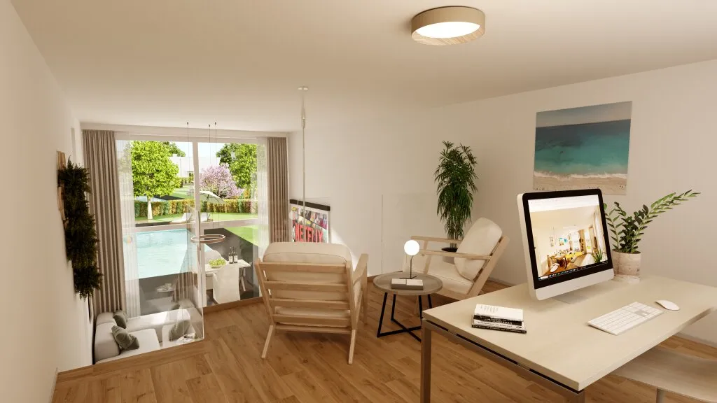 Exklusive Premium-Lofts mit 20m² Glaspanorama in Lutzmannsburg - Traumhafte, schlüsselfertige, exklusive & gekühlte Lofts mitten in der Natur - Massivbauweise - Ansicht 2
