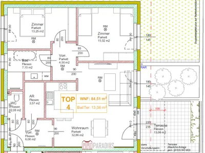 3-Zimmer-Wohnung kaufen in Bruck an der Leitha – 84,38 m², € 358.600 – Bild 4 von 5