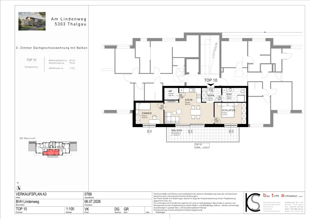 Wohnung – Thalgau - Ansicht 3