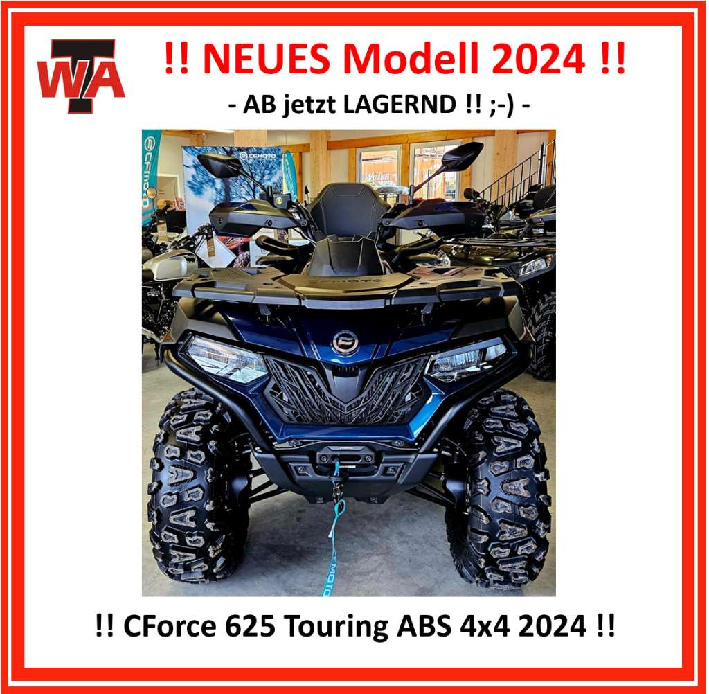 CF-Moto CForce ** LAGERND ** LAGERND ** 625 4x4 SERVO DLX Touring !! ABS !! 95 km/h !!** !! N...