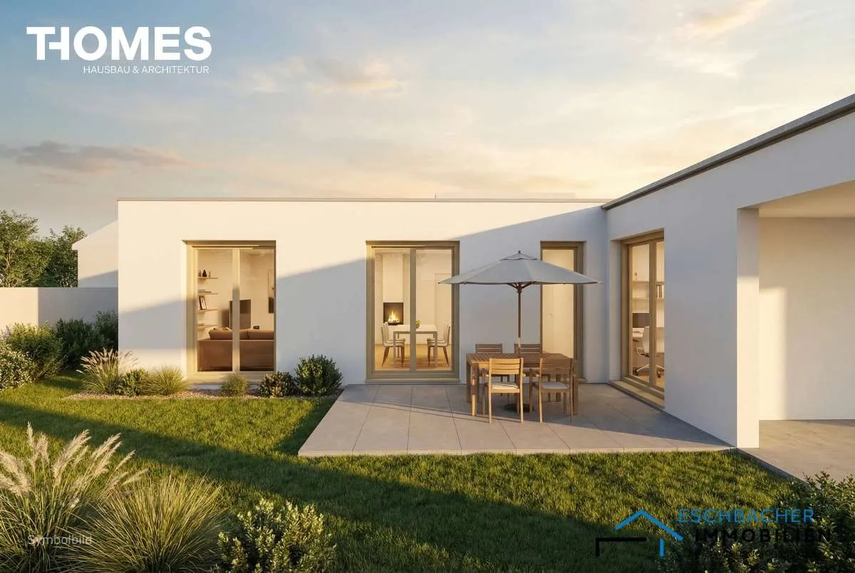 Ihr Bungalow von Thomes inkl. Grundstück, Schlüsselfertig, Massiv, Top-Aussattung – pohled 2