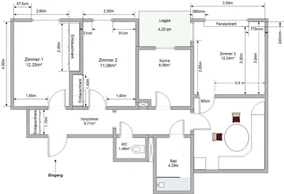 3-Zimmer-Wohnung mieten in Wien – 13 m², € 550 – Bild 19 von 19