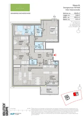 4-Zimmer-Wohnung kaufen in Baden – 145,89 m², € 1.068.000 – Bild 13 von 14