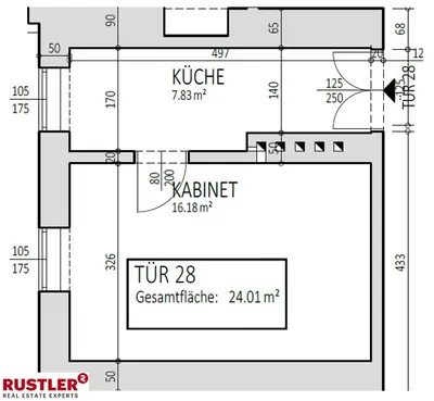 1-Zimmer-Wohnung kaufen in Wien – 24,01 m², € 119.000 – Bild 5 von 8