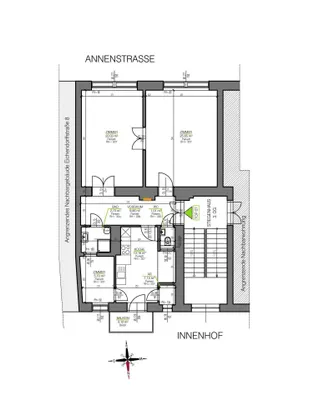 3-Zimmer-Wohnung mieten in Graz – 81,31 m², € 885 – Bild 3 von 8