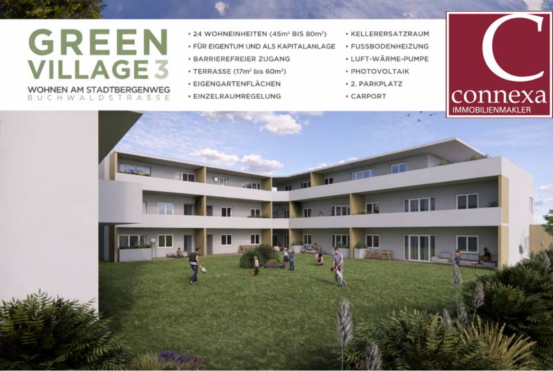 BAUSTART - Exklusive Eigentumswohnung (66m²) mit großer Terrasse und Eigengarten in Fürstenfeld! Provisionsfrei! - Ansicht 2