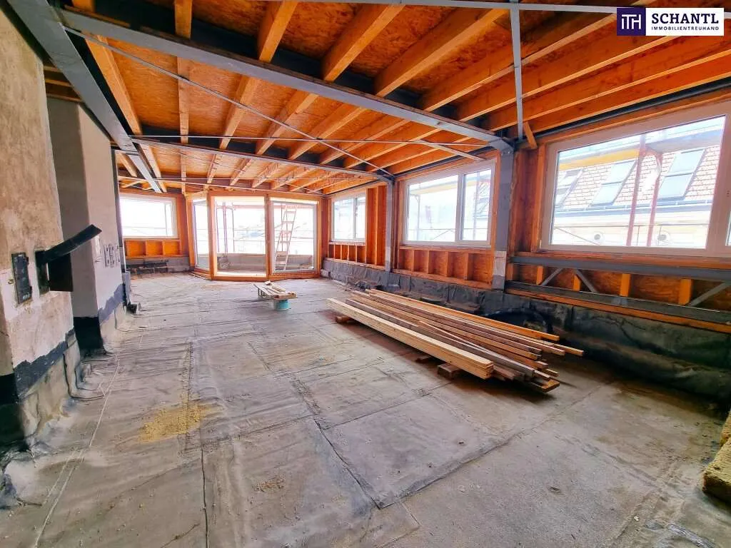 MUST HAVE! Traumhafte Eck-Wohnung im Dachgeschoss - Neuer Preis! TOP-Erstbezug in 1040 Wien + Ideale Raumaufteilung + Beste Infrastruktur! Jetzt zugreifen! - Ansicht 3