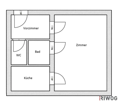 1-Zimmer-Wohnung mieten in Wien – 29 m², € 530 – Bild 8 von 8