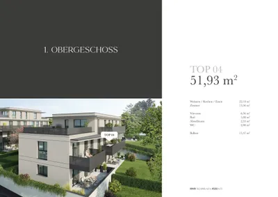 2-Zimmer-Wohnung kaufen in Graz – 51,93 m², € 353.000 – Bild 4 von 5