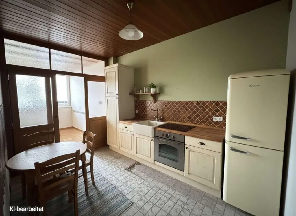 Am Fuße der Weinberge: Helle 3-Zimmer-Wohnung mit Loggia - Widok 2
