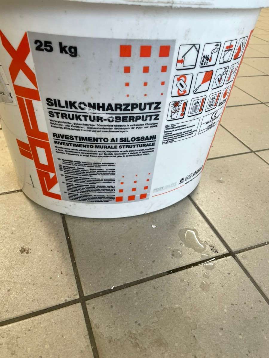 Silikonharzputz Aussenputz Fassadenputz