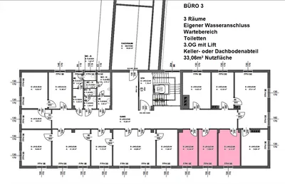 3-Zimmer-Gewerbeimmobilie mieten in Hallein – 33 m², € 544 – Bild 3 von 35