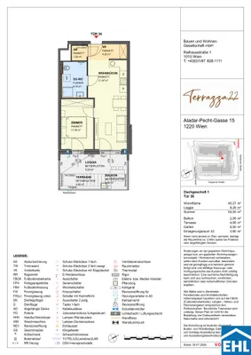 2-Zimmer-Wohnung kaufen in Wien – 45,27 m², € 335.000 – Bild 8 von 8