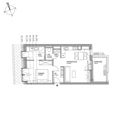 2-Zimmer-Wohnung kaufen in Wien – 54,47 m², € 405.000 – Bild 7 von 8