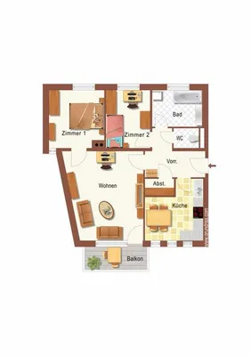 3-Zimmer-Wohnung mieten in Graz-Umgebung – 77,19 m², € 968 – Bild 10 von 16