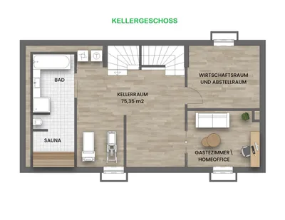 5-Zimmer-Haus kaufen in Mödling – 223,04 m², € 849.000 – Bild 19 von 22