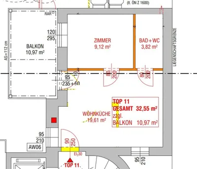 2-Zimmer-Wohnung kaufen in Wien – 31,85 m², € 248.900 – Bild 14 von 14