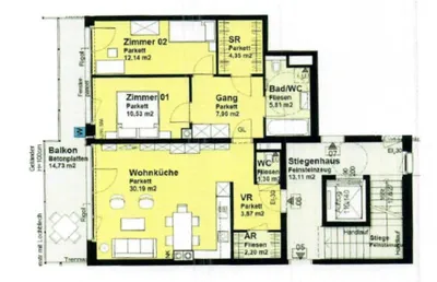 3-Zimmer-Wohnung mieten in Eisenstadt – 78,25 m², € 1.435 – Bild 23 von 23