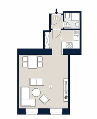 1-Zimmer-Wohnung kaufen in Wien – 34,04 m², € 155.000 – Bild 12 von 13