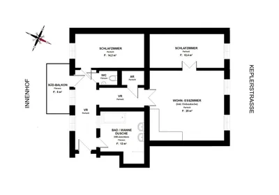 3-Zimmer-Wohnung mieten in Graz – 88 m², € 999 – Bild 5 von 16