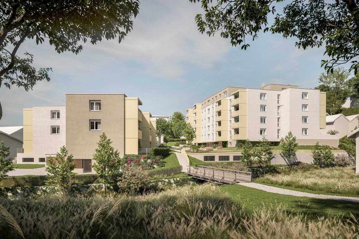 ZENTRAL UND NATURNAH WOHNEN: Hochwertige 3-Zimmer-Wohnung mit Loggia, Lambach